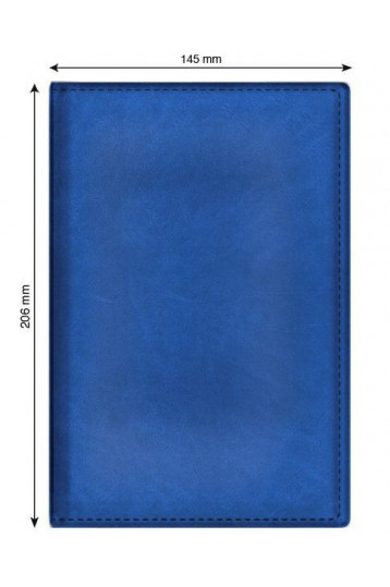 Датированный ежедневник А5 из натуральной кожи