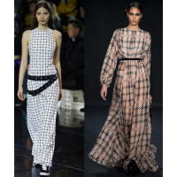 Платья в клетку – тренд будущего модного сезона